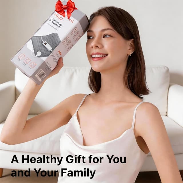 Thumbnail 5 de Heating Pad with 6 Heat Levels ⚡