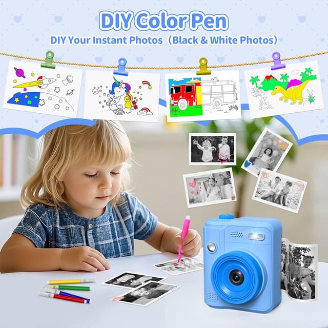 Thumbnail 4 de Gofunly Kids Camera Instant Print 32GB