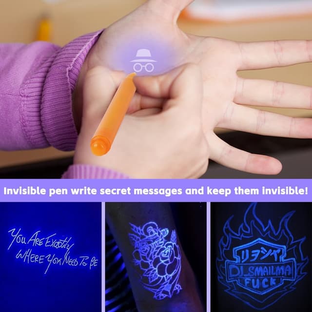 Thumbnail 3 de OFFCUP Invisible Ink Spy Pen Set