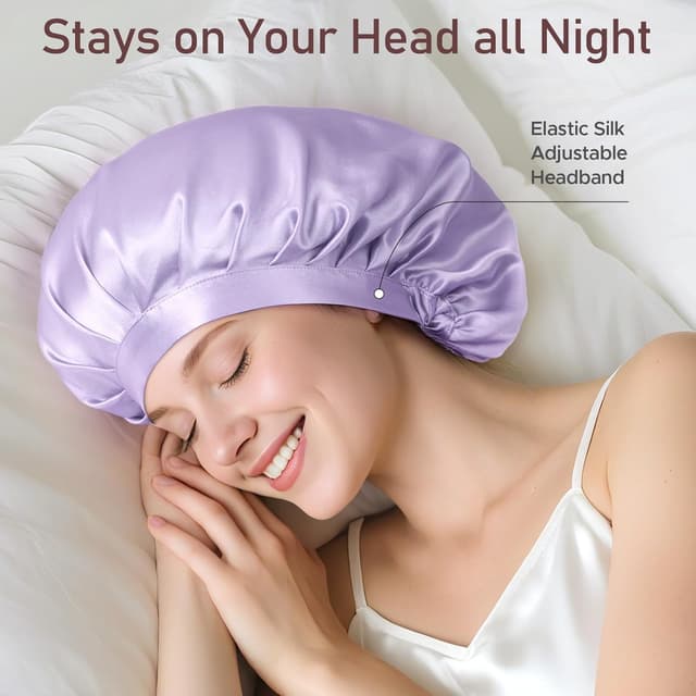 Thumbnail 3 de LitBear Silk Bonnet 22 Momme