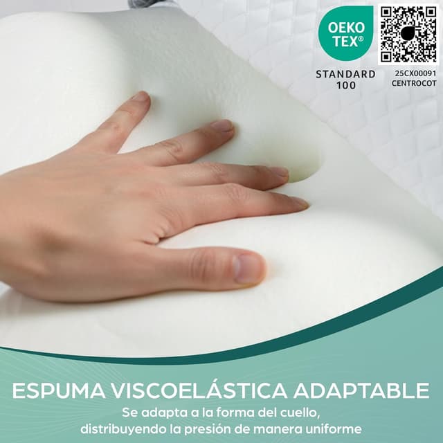 Thumbnail 5 de Flowen Almohada Cervical Espuma Memoria