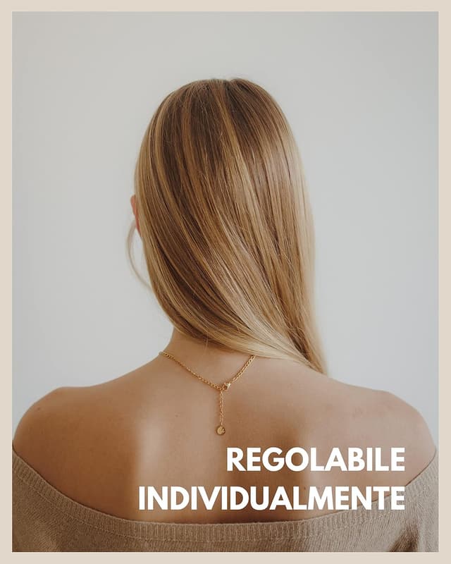 Detalle 2 de GD GOOD.designs Collana zodiacale in oro con pietra di nascita: ciondolo da donna placcato