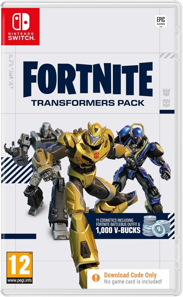 Detalle de Fortnite Transformers Pack Switch code