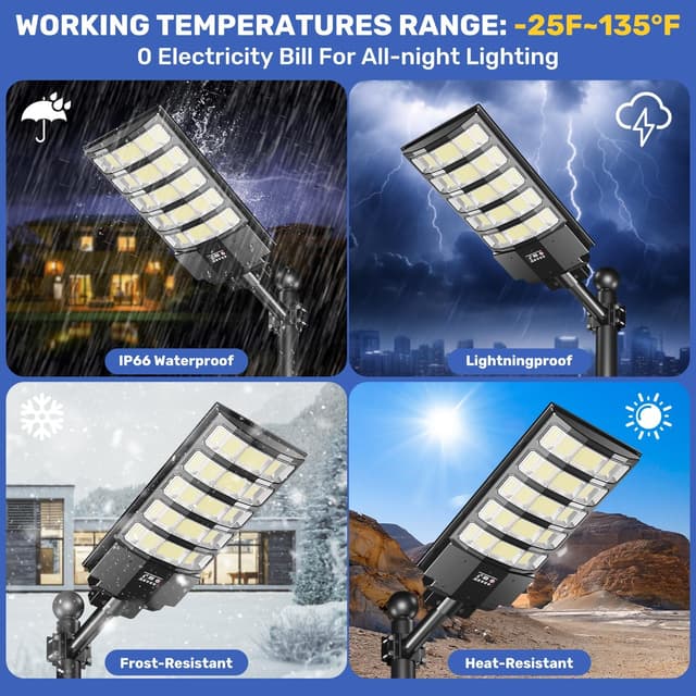 Thumbnail 5 de LEKIA Farola solar 8000W 6500K