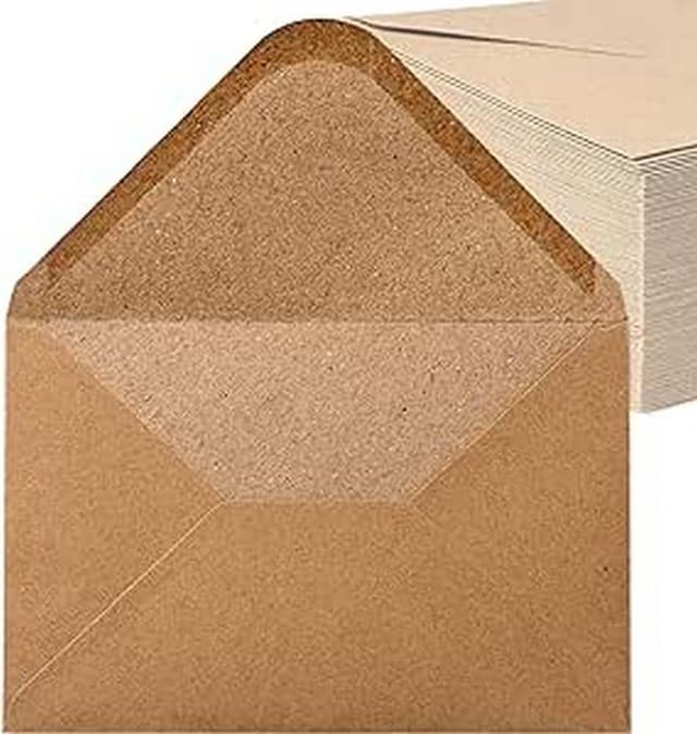Detalle de Noa Home Deco Sobres Kraft C6 162x114