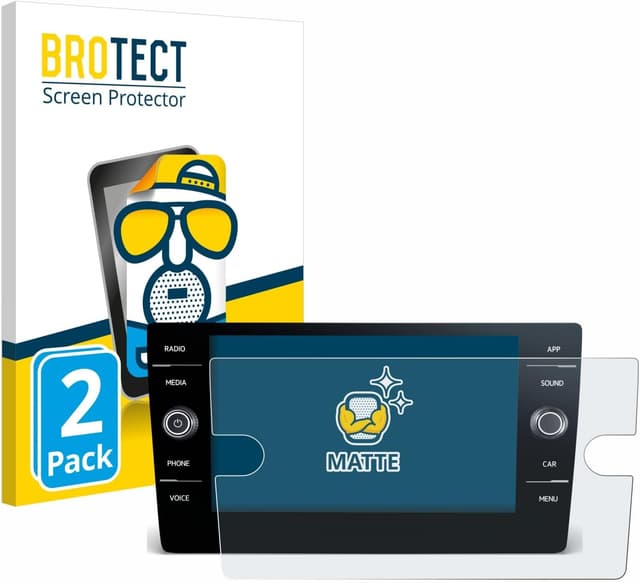 Imagen de BROTECT Protector Pantalla Anti-Reflejos para Volkswagen T-Roc 8 en OfertitasTOP