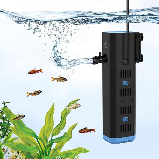 Imagen de fishkeeper Aquarium Filter 500L/H Innenfilter en OfertitasTOP