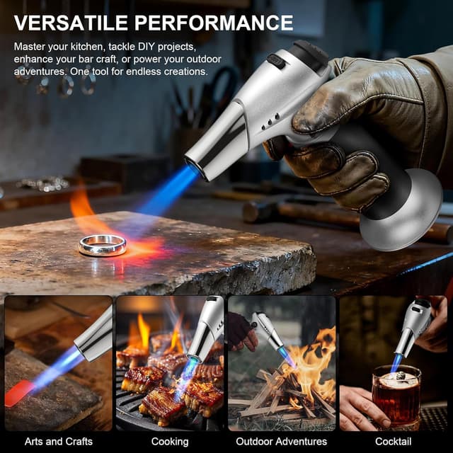 Thumbnail 5 de TBTeek Blow Torch 1371°C for Cooking