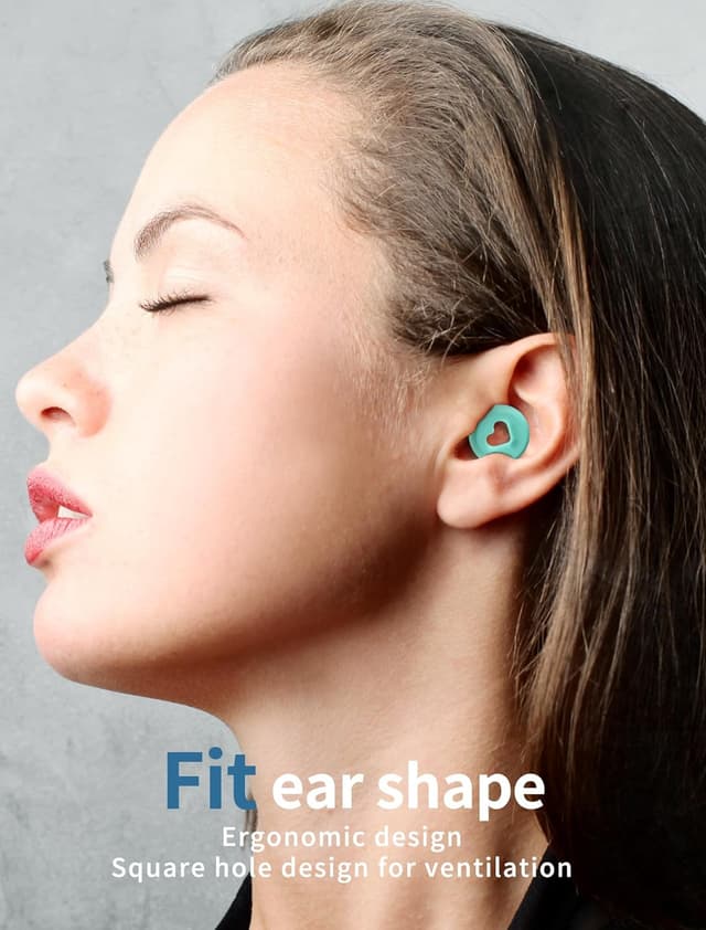 Detalle 2 de Tappi per dormire antirumore in silicone