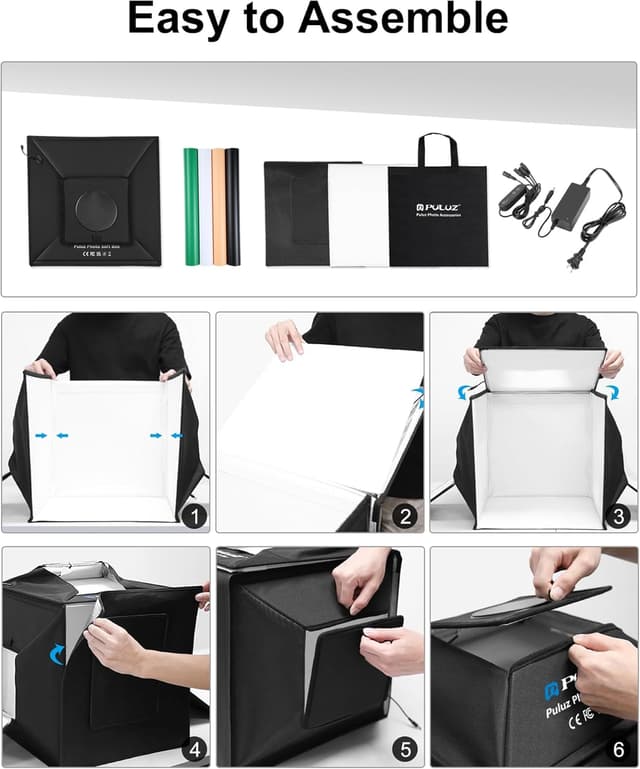 Thumbnail 5 de PULUZ 16"x16" Light Box with 480 LEDs for product photography