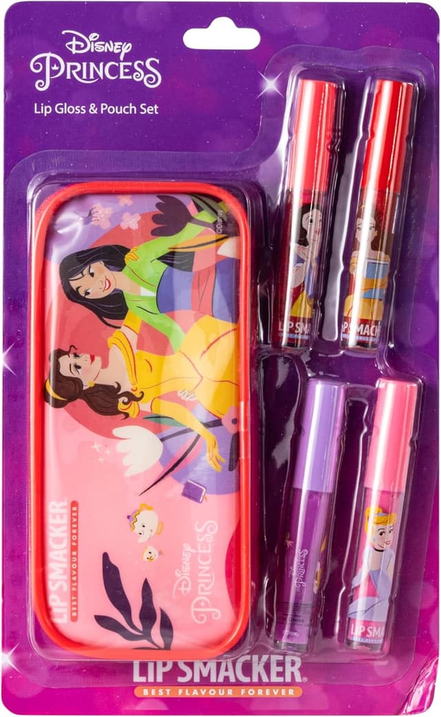 Imagen de Lip Smacker Disney Princesses Kit 4 gloss en OfertitasTOP