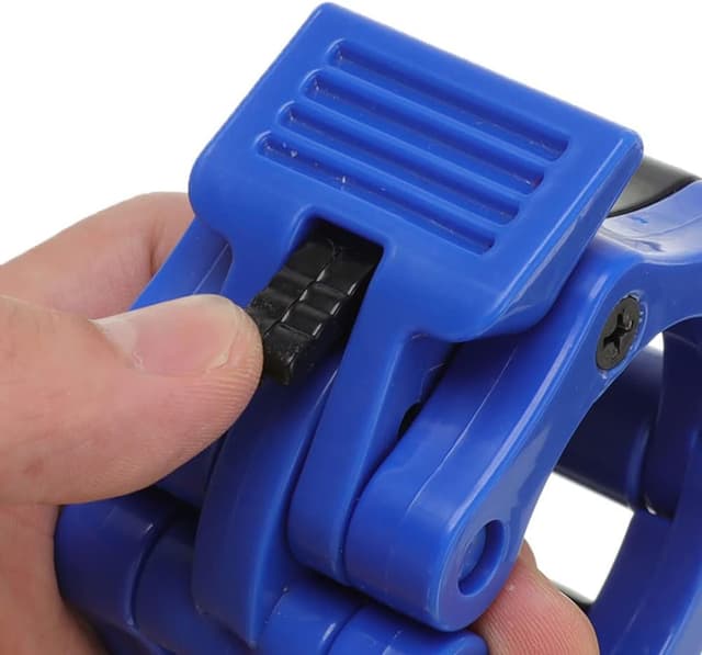 Detalle de Tioamy Hantelverschlüsse / Spinlock Klemmen für olympische Langhantel 50 mm (1 Paar)