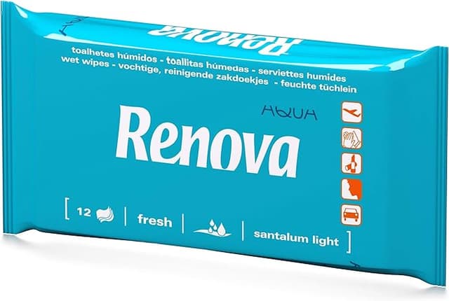 Imagen de Renova Toallitas Húmedas Perfumadas - 12 Paquete 🧻 en OfertitasTOP