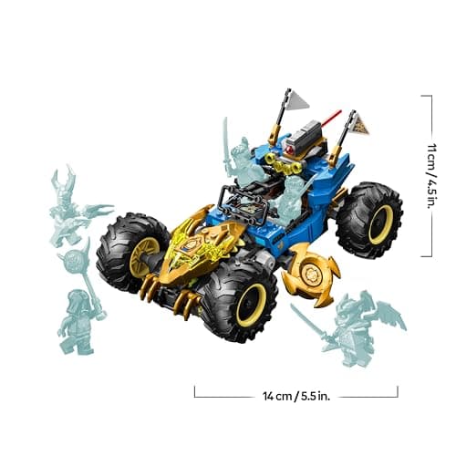 Thumbnail 7 de LEGO Ninjago 2en1 Coche Transformable de Jay (71856): camión con 5 minifiguras, Kai y Nya