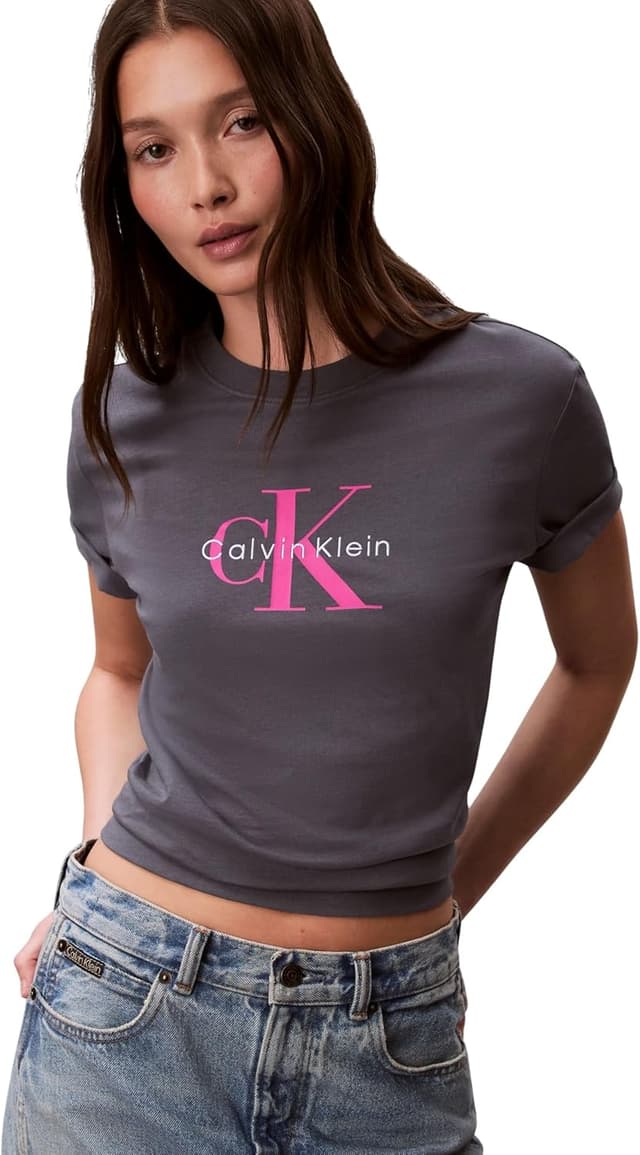 Detalle de Calvin Klein Donna T-Shirt Hero 1