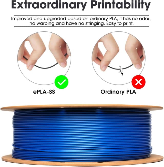Thumbnail 2 de eSUN PLA Filament 1,75 mm 1 kg PLA-Filament Gelb