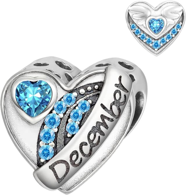 Detalle de Qings birthstone charm with 11.7 mm