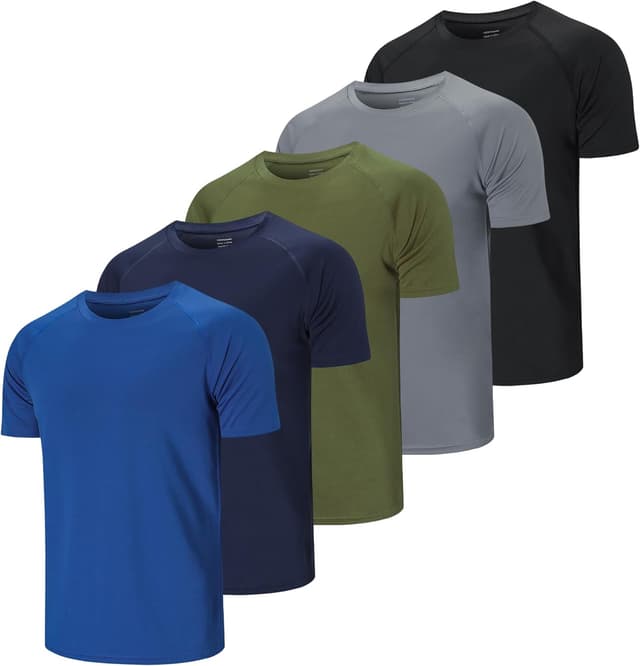 Detalle de Sportshirts Herren 1, 3, 5 oder 7er Pack