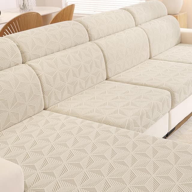 Detalle de Ystyle Funda Asiento Sofa Elástico Beige