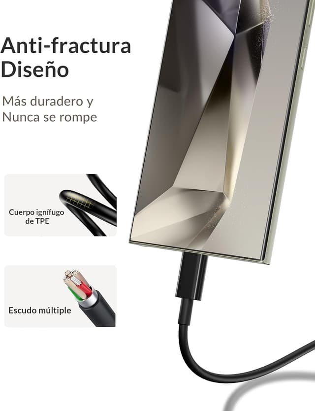 Thumbnail 5 de Samsung Galaxy S25 Ultra USB-C Cargador 25W ⚡