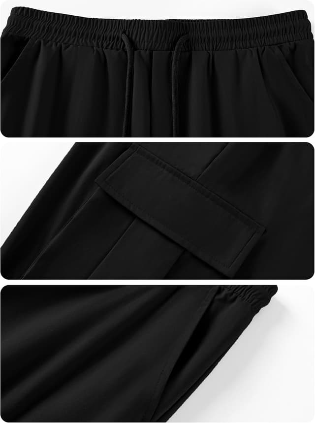 Detalle de HOTake Men Cargo Sweatpants Joggers