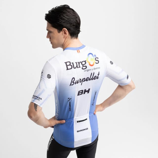 Detalle 2 de Siroko Burgos Burpellet Maillot ciclismo hombre