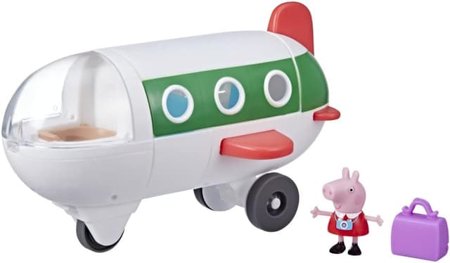 Peppa Pig Peppa’s Adventures Peppa Flugzeug – Vorschulspielzeug mit 1 Figur (ab 3 Jahren)