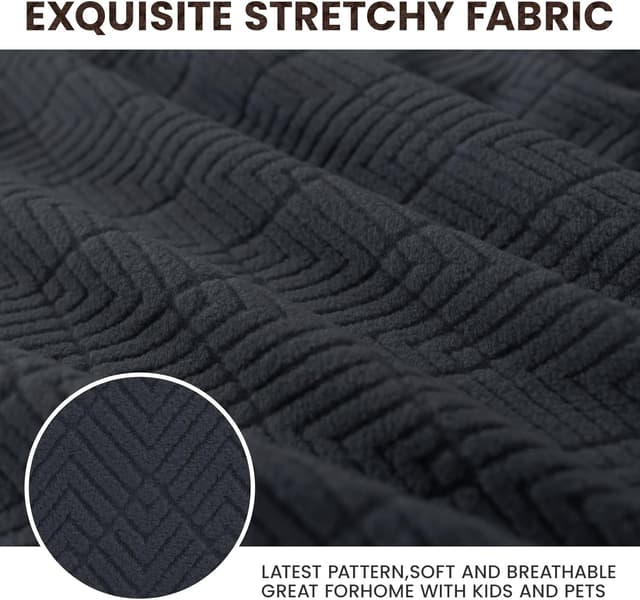 Thumbnail 3 de YSTELLAA Fundas Cabeceros 120 cm Gris oscuro