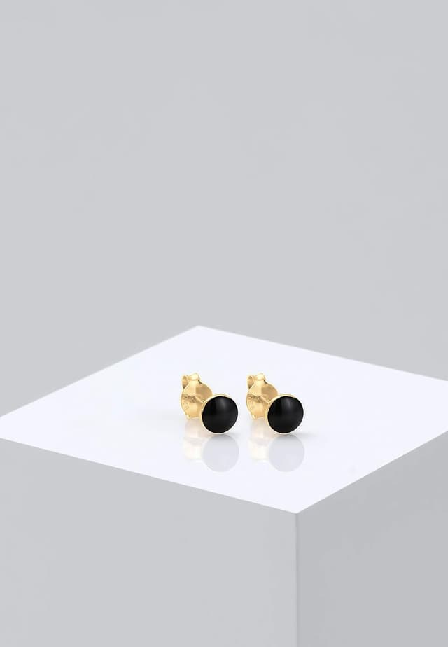 Thumbnail 6 de Elli Kreis Basic Geo Ohrstecker 925 Silber Vergoldet