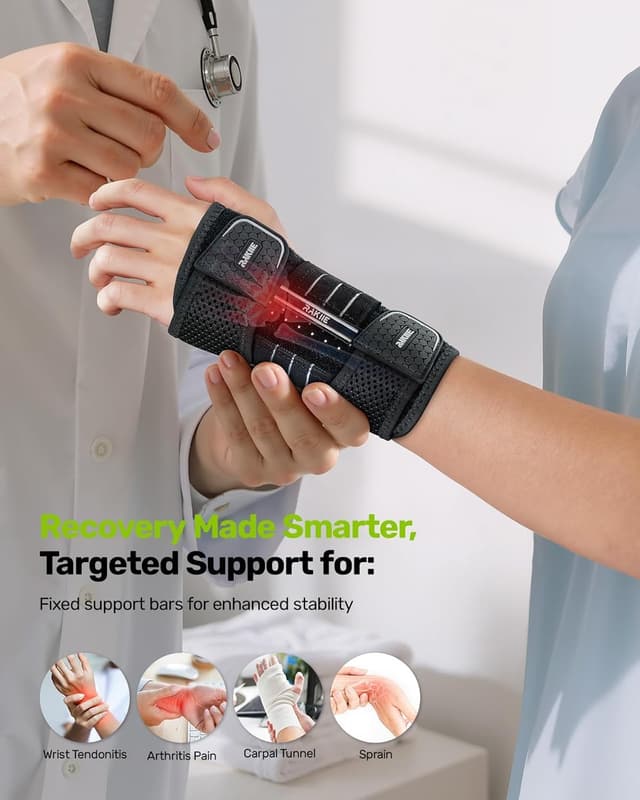 Thumbnail 6 de Rakiie Wrist Braces for Carpal Tunnel, Size M 🩹