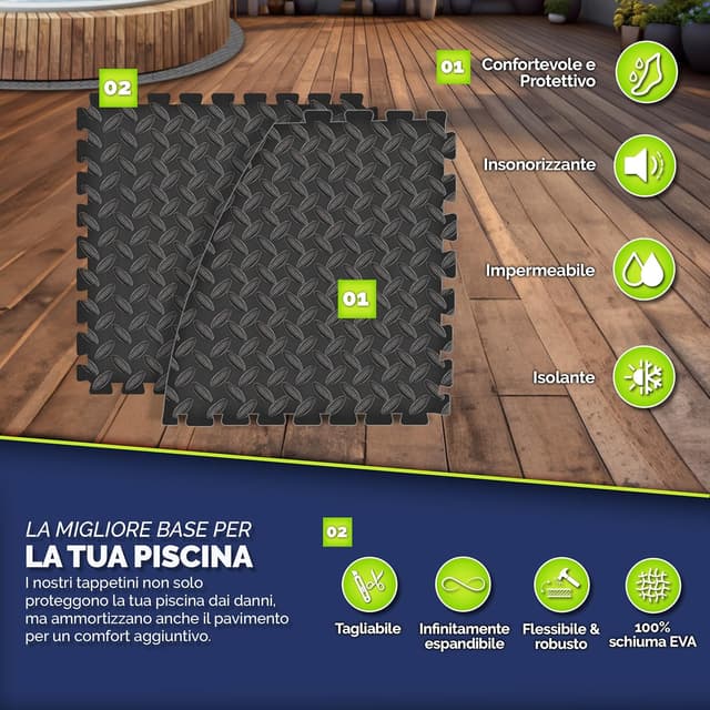 Thumbnail 4 de tillvex Tappetino per Vasca 196 cm