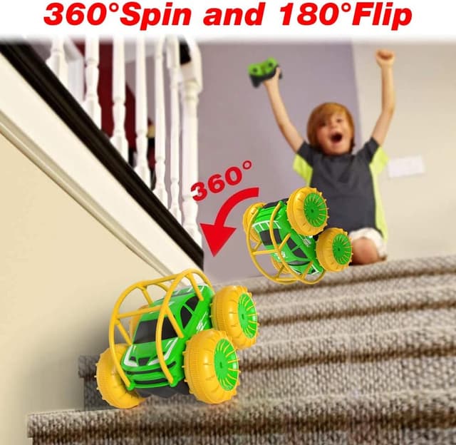 Detalle 2 de MaxTronic Fast Direct Charging 360° Flip Waterproof RC Monster Truck (2.4GHz 4WD)