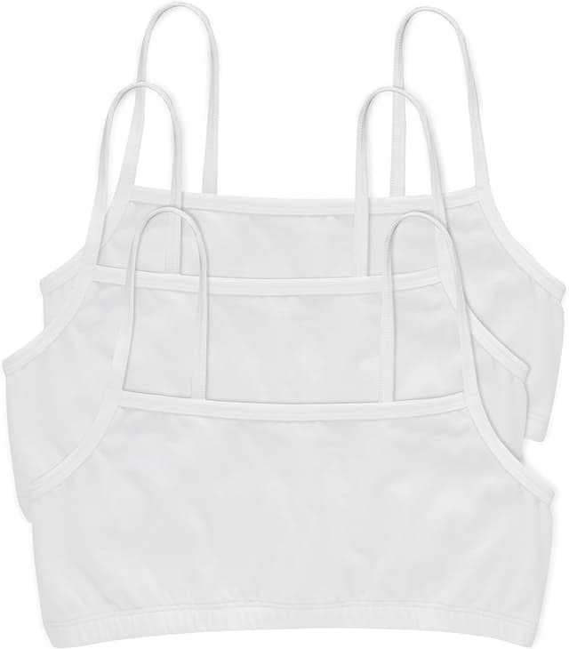 Thumbnail 6 de Hanes 3-Pack Comfort Flex Fit Cropped Bralettes for Women