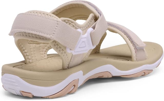 Detalle de DREAM PAIRS Damen-Sandalen für Sommer mit TPR-Laufsohle und EVA-Zwischensohle