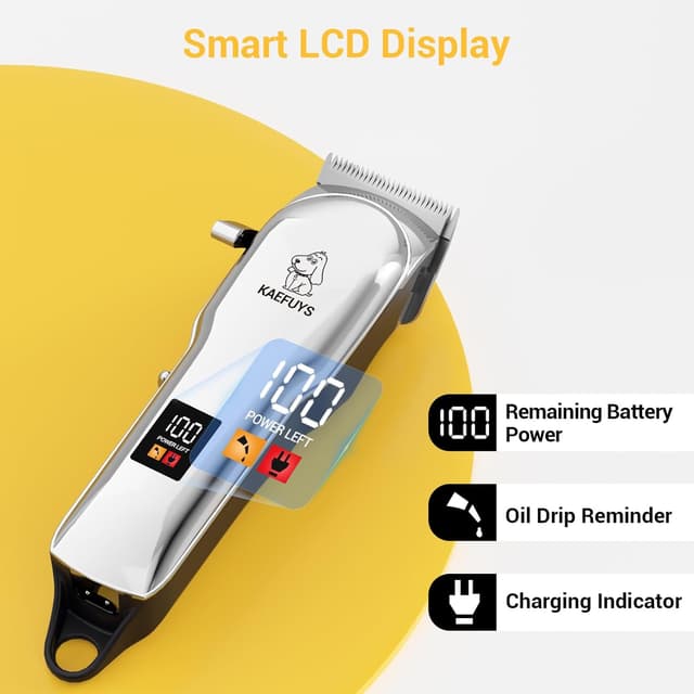 Detalle 2 de KAEFUYS Hundeschermaschine 2000 mAh