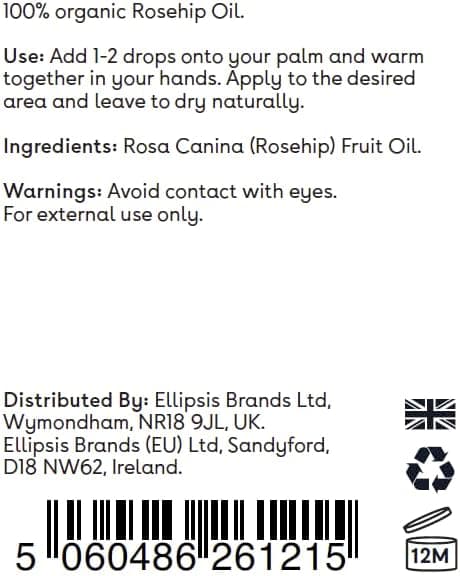 Thumbnail 3 de Ellipsis Labs Aceite Orgánico de Rosa Mosqueta 🌹 30ml