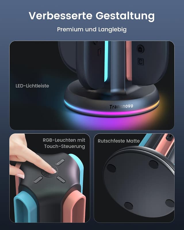 Thumbnail 6 de TRANSNOVO Ladestation für Switch 2