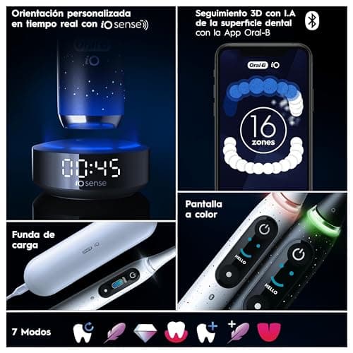 Thumbnail 6 de Oral-B iO 10 Cepillo de dientes eléctrico, 3 cabezales