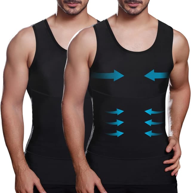 Imagen de Mens Slimming Compression Shirt 70% Nylon en OfertitasTOP