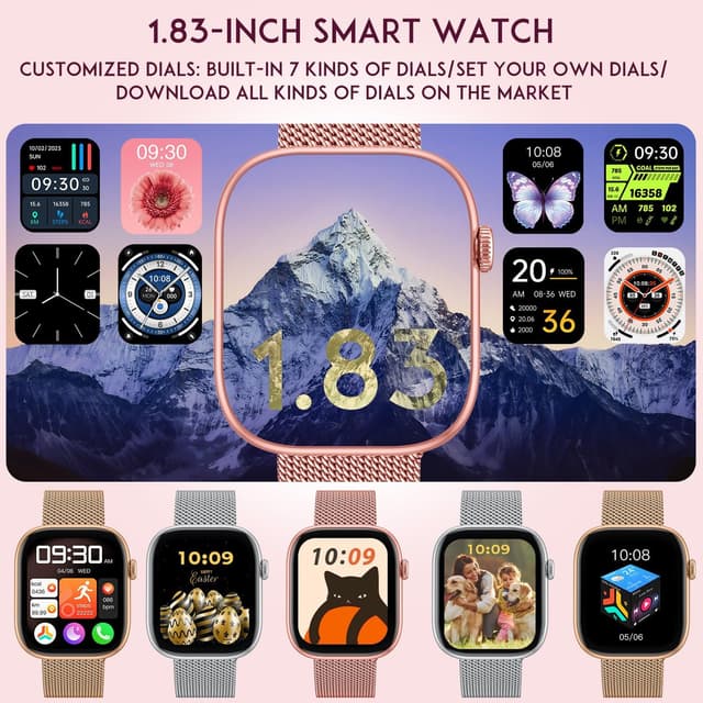 Detalle de Lady Smartwatch Slim Pink 1.3" Touchscreen