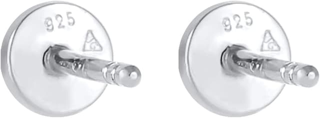 Thumbnail 3 de Elli Pendientes Círculo Básico Geo en Plata de Ley 925