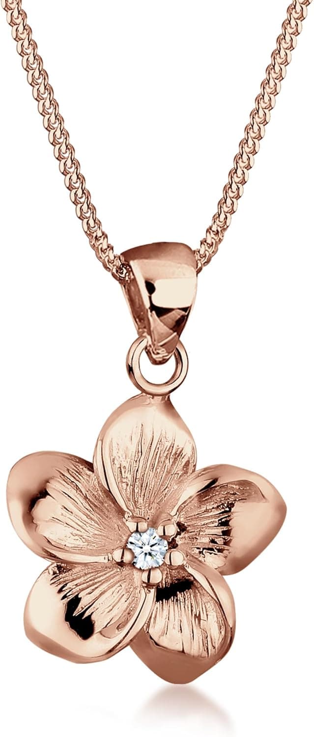 Thumbnail 6 de Elli Damen Kette 925 Silber mit 0,03 ct