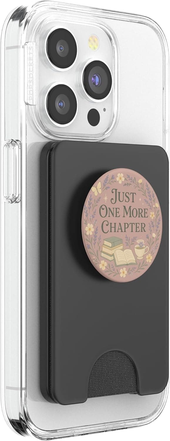 Detalle 2 de Just One More Chapter PopWallet MagSafe Floral