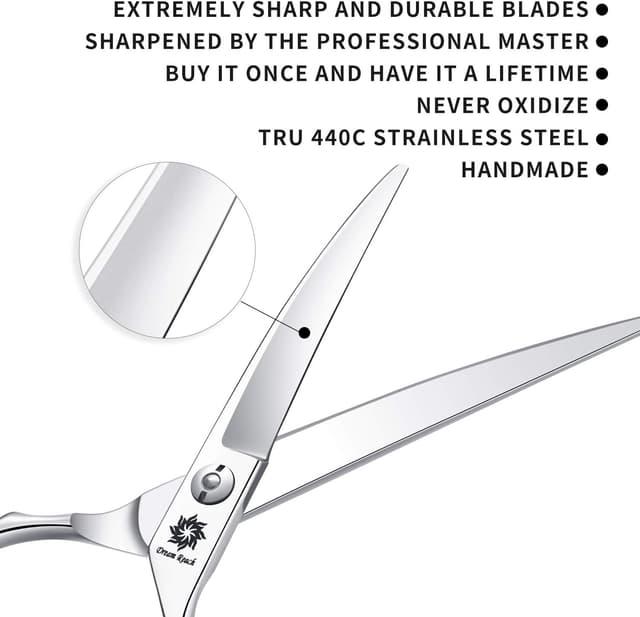 Thumbnail 4 de Dream Reach Fellschere 6,5" gebogen – Hundeschere für Pflege ✂