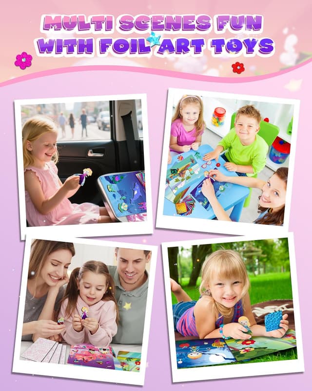 Thumbnail 6 de Baobrava Foil Art Kit for Kids