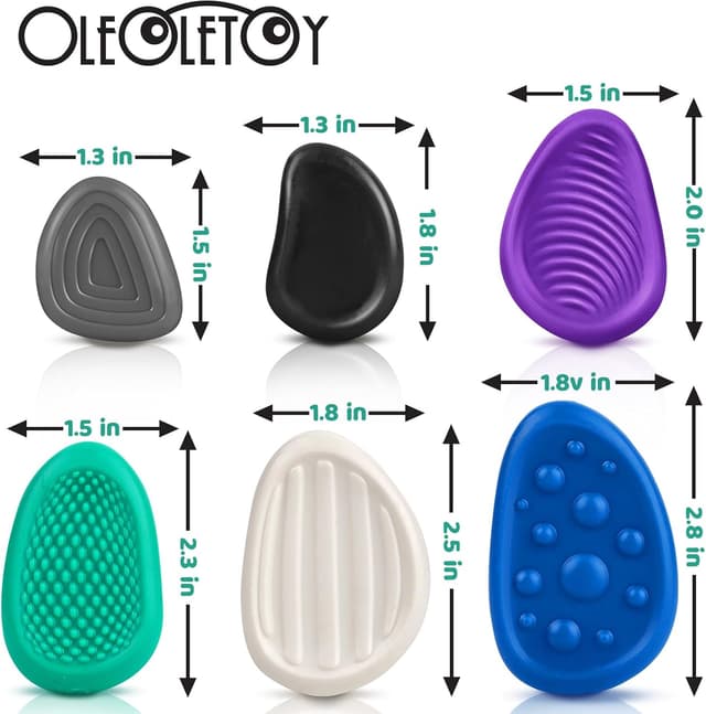 Thumbnail 2 de Fidget Toys Adults Sensory Stone 6pcs