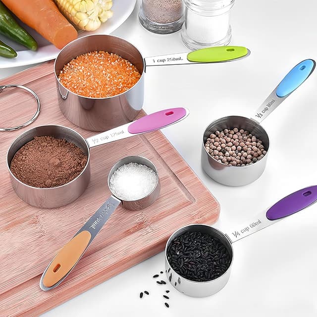 Thumbnail 3 de 10 Pcs Measuring Cups and Spoons Set 1 cup