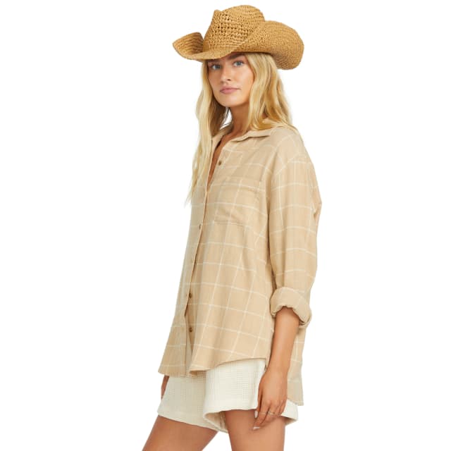 Detalle 2 de Billabong Layer Up camiseta de mujer 100% algodón