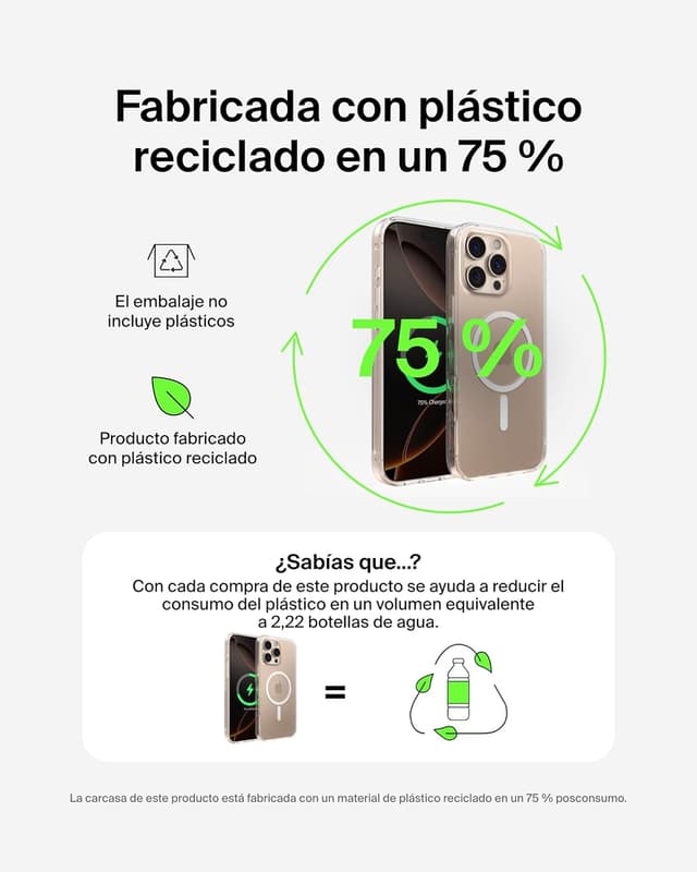 Thumbnail 6 de Belkin SheerForce Funda MagSafe para iPhone 16 Pro Max