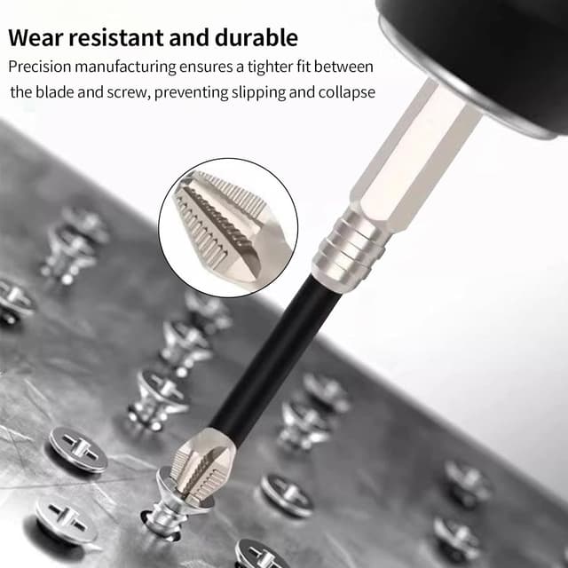 Detalle 1 de 10 Stück Präzisions Schraubendreher Set Hochmagnetisch